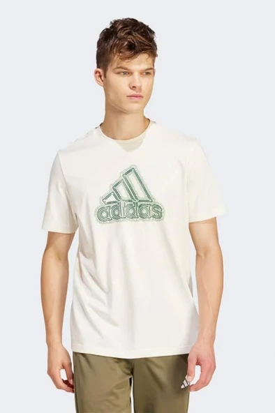 adidas M GROWTH BOS T IS2873 Beyaz Erkek Tişört