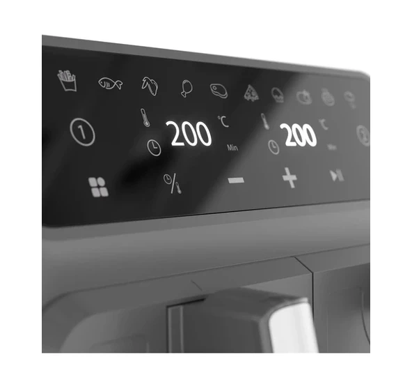 Blaupunkt D7800 Taste Master Çift Hazneli Air Fryer 4+4 lt Yağsız Fritöz (1 yorum) - 2