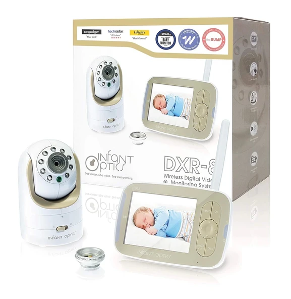 Infant Optics DXR-8 480p Video Bebek Monitörü, WiFi Olmayan Hack-Proof - 4