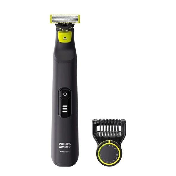 Philips Norelco OneBlade 360 Pro Hibrit Elektrikli Düzeltici, QP6531/70, Siyah