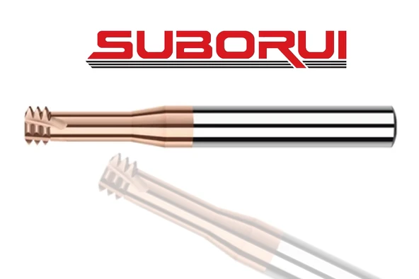 SUBORUI M6x1 Karbür Diş Frezesi - 2