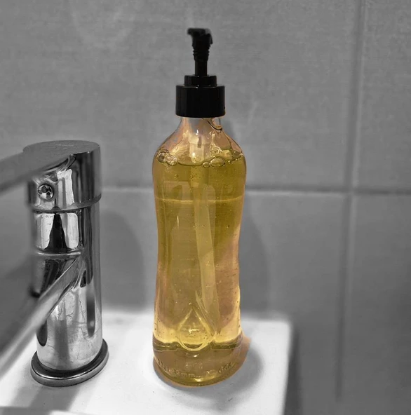 Sıvı Cam Sabunluk 330 Ml