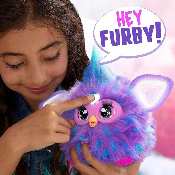 Hasbro Furby Mor, 15 Moda Aksesuarı - 3