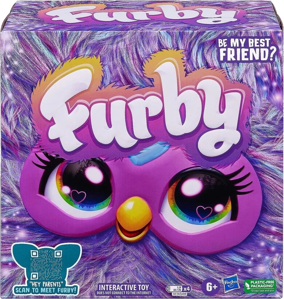 Hasbro Furby Mor, 15 Moda Aksesuarı - 2