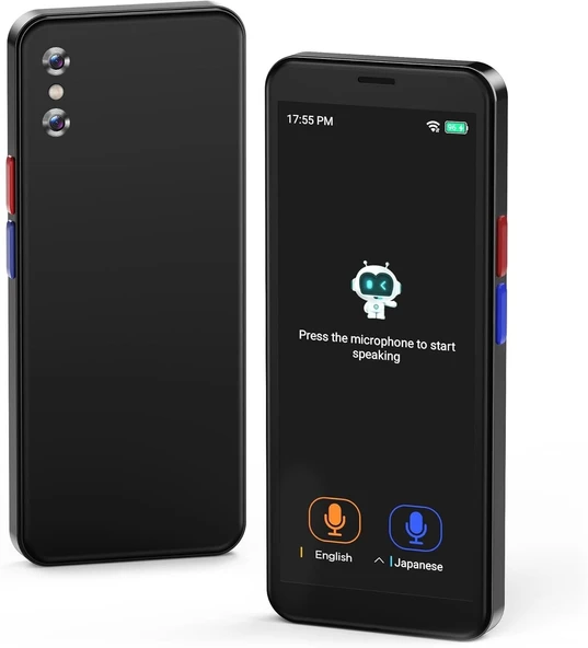 Souroyea AI Dil Tercüman Cihazı, Ses Kaydedici, Ses Çeviri ve Fotoğraf Çevirisi