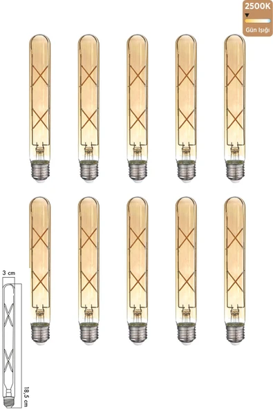 Rustik Led Ampul E27 4W 2500K Gün Işığı ERD-32