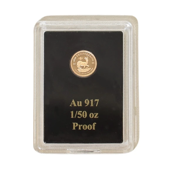 AgaKulche Krugerrand 2025 Altın Sikke Coin - 3