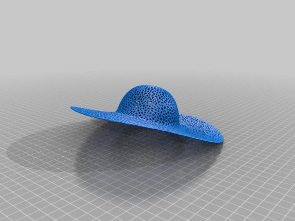 Voronoi Şapka Takı Standı Plastik Aparat - 7