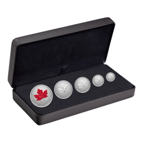 AgaKulche Maple Leaf Set 2025 Gümüş Sikke Coin - 3