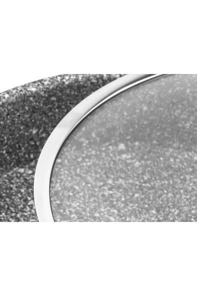 Ultra Granit Basık Tencere 22 Cm - 8