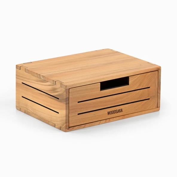 Woodsaka - 3Line Mini Çekmece - Masaüstü Kutu - 2