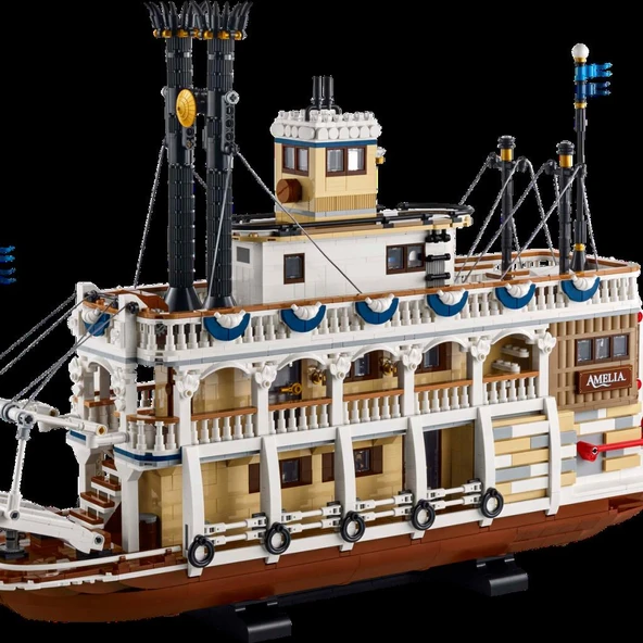 LEGO İdeas 21356 Buharlı Nehir Gemisi - 10