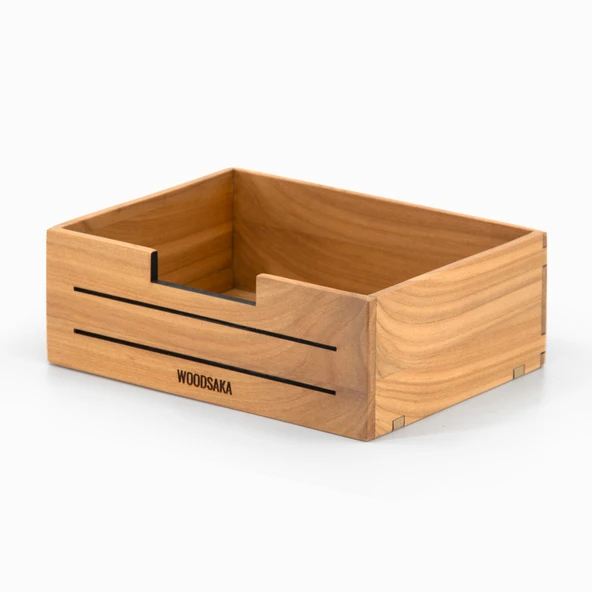 Woodsaka - 3Line Mini Çekmece - Masaüstü Kutu - 5