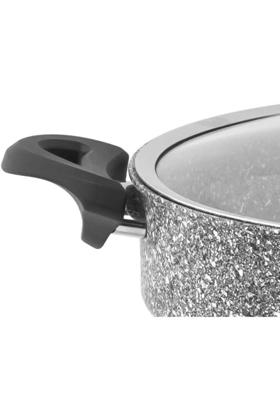 Ultra Granit 24 Cm Basık Tencere -3465 - 5