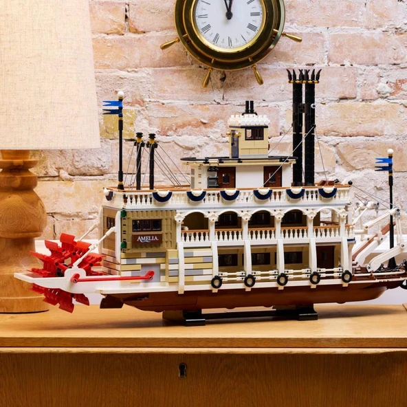 LEGO İdeas 21356 Buharlı Nehir Gemisi - 9