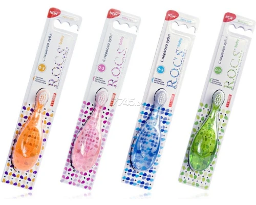 Rocs Baby 0-3 Yaş Bebek Diş Fırçası ürün görseli