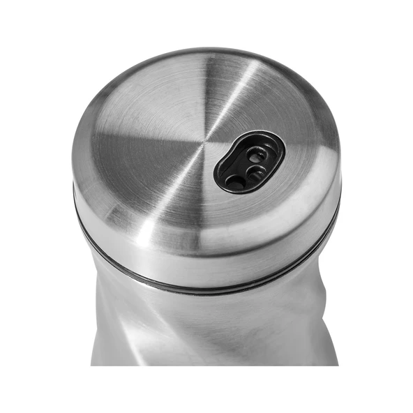 NEHİR BURGULU STANDLI 4 PARÇA YAĞDANLIK VE BAHARATLIK SETİ PASLANMAZ ÇELİK 105-260ML - 6