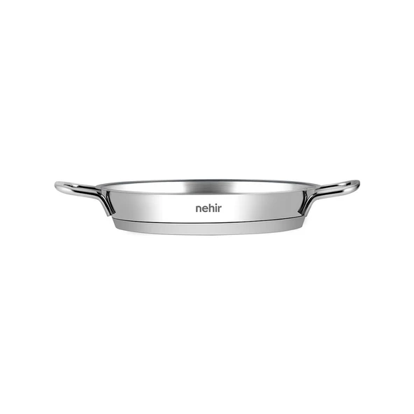NEHİR 18 CM ÇELİK OMLET SAHAN KAPAKSIZ - 2
