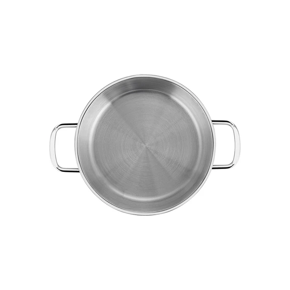 NEHİR 16 CM ÇELİK OMLET SAHAN KAPAKSIZ - 4