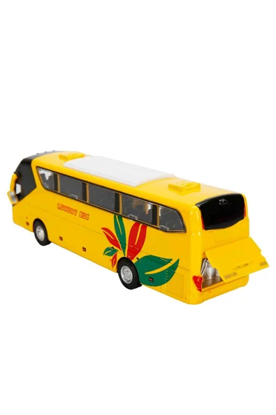Sesli ve Işıklı Die Cast Çek Bırak Otobüs 19 cm: Şehrin Neşesi Minyatürde! - 4