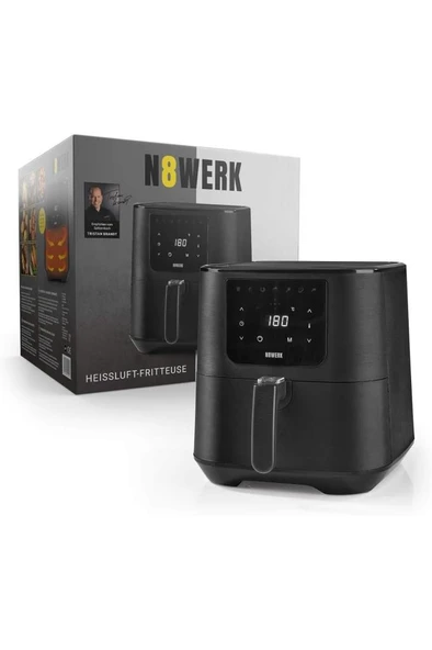 N8WERK Air Fryer 5.5 lt 1800 W Sıcak Hava Fritözü - Resim 2