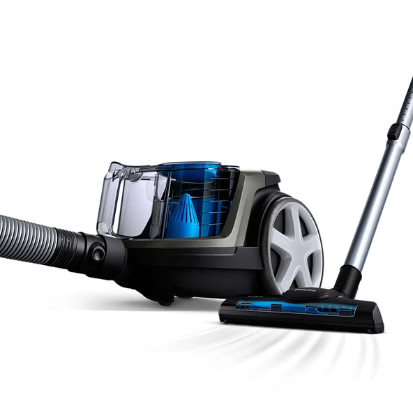 Philips FC9332/07 PowerPro City 650 W Toz Torbasız Elektrikli Süpürge - Resim 6