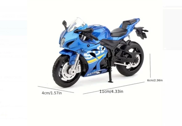 Suzuki GSX-R1000 Motosiklet Maket - 2