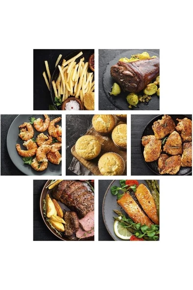 N8WERK Air Fryer 5.5 lt 1800 W Sıcak Hava Fritözü - Resim 8