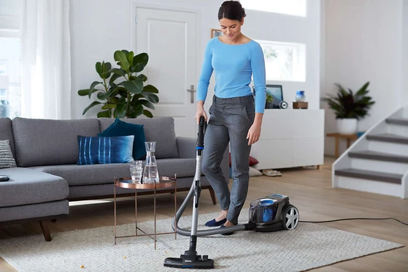 Philips FC9332/07 PowerPro City 650 W Toz Torbasız Elektrikli Süpürge - Resim 8