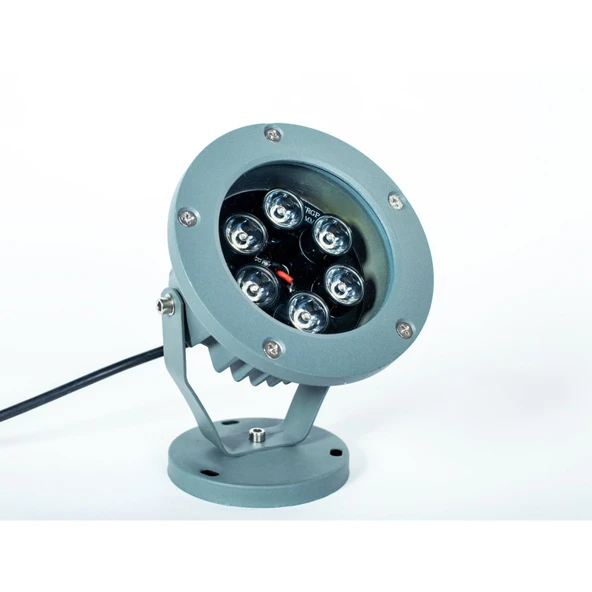 Bahçe Led Armatür Paslanmaz Dekoratif Dış Mekan Aydınlatma Lamba Sıcak Beyaz A-1302 6w 220v Ip68