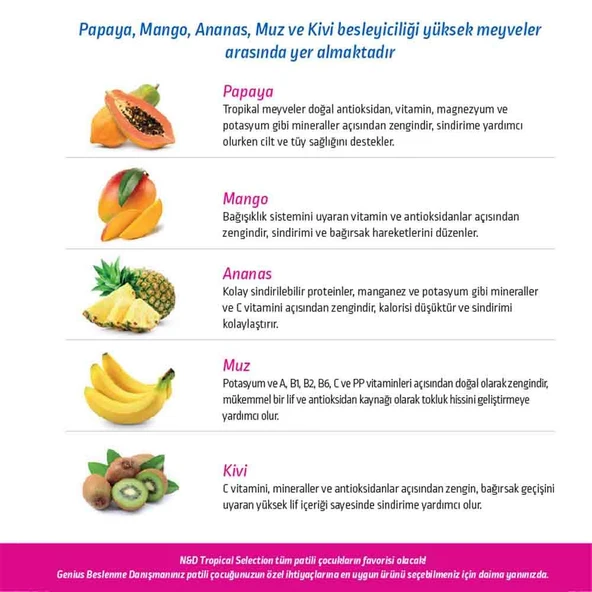 ND Tropical Selection Somonlu ve Tropikal Meyveli Orta ve Büyük Irk Yetişkin Köpek Maması 10 Kg - Resim 2