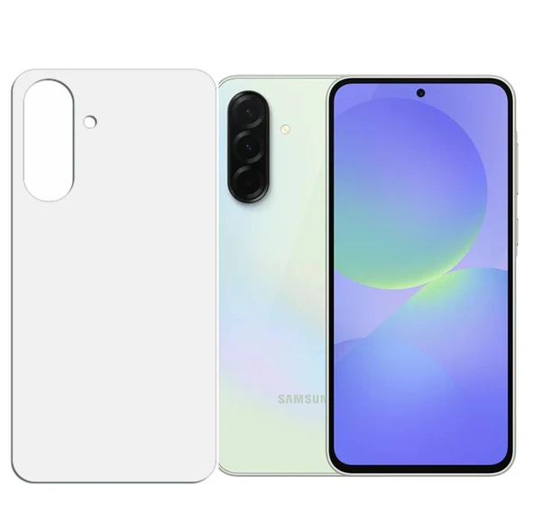 Samsung Galaxy A36 Uyumlu ŞEFFAF Arka Esnek Nano Koruyucu