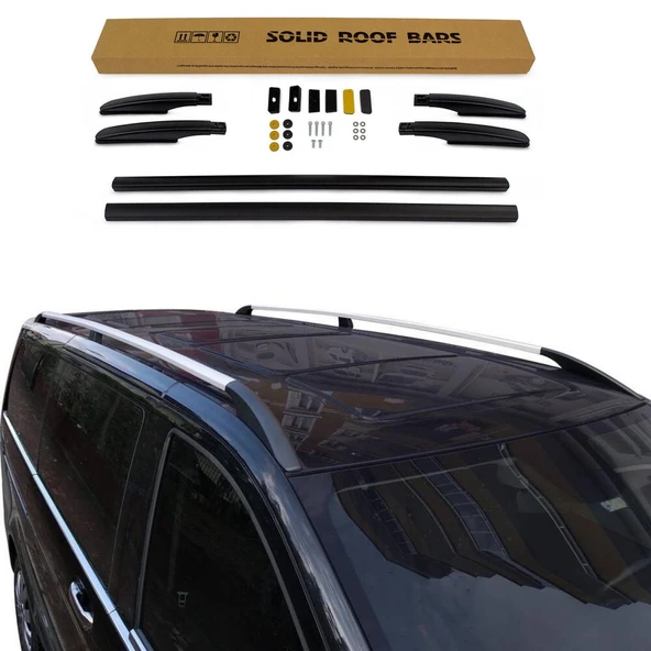 Mercedes Vito W447 Tavan Çıtası - Gri, Uzun Şase, Solid | (2014+) - 3