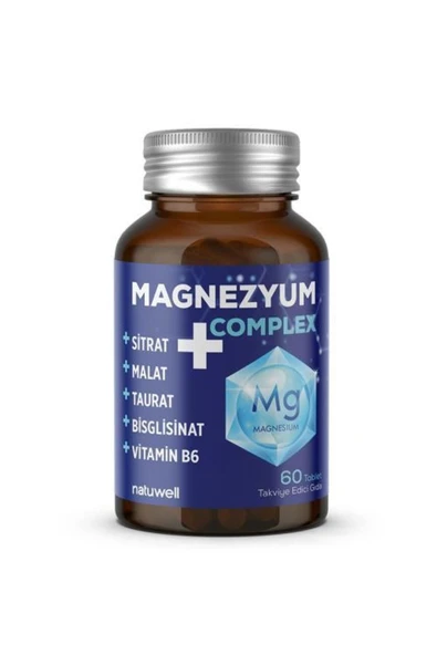 Natuwell Magnezyum Complex 60 Tablet ürün görseli 1