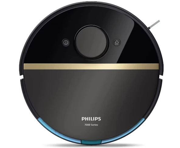 Philips HomeRun 7000 Serisi Aqua XU7000/01 Siyah Gold Akıllı Robot Süpürge