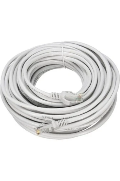 cat605 Cat6 10mt Gri Utp Patch Kablo