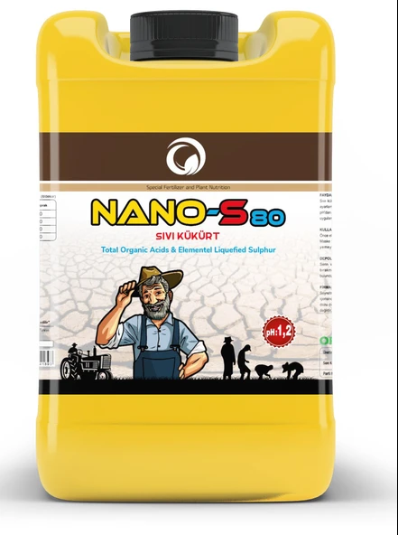 Nano-S80 Sıvı Kukurt 20 litre