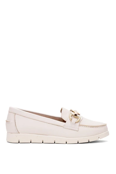 Venüs 25076042 Kadın Hakiki Deri Tokalı Comfort Günlük Ayakkabı - 4