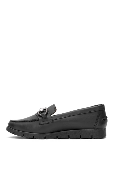 Venüs 25076042 Kadın Hakiki Deri Tokalı Comfort Günlük Ayakkabı - 3