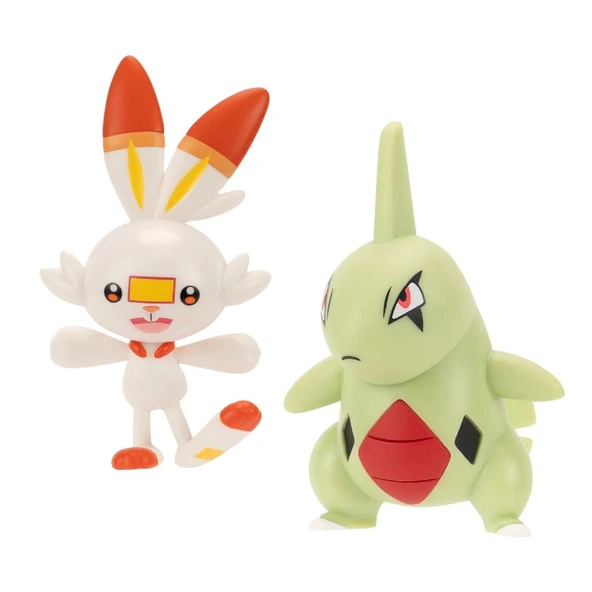 Pokemon Sürpriz Atak Oyun Seti S4 Larvitar ve Scorbunny - 2
