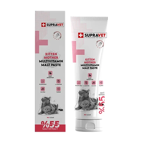 Supravet Kitten Multivitamin Yavru Kedi Macunu 100 Gr