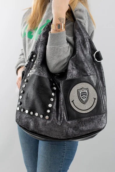 Kristebell Özel Tasarım Taş Detaylı Kadın Omuz Çantası 26914 - Resim 2