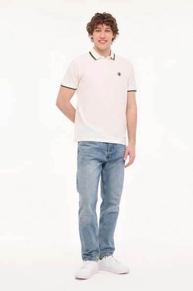 Lumberjack MB BTS203 POLO TSH 5FX 101948310 Erkek Polo Yaka Tişört Beyaz S-XXL - 3