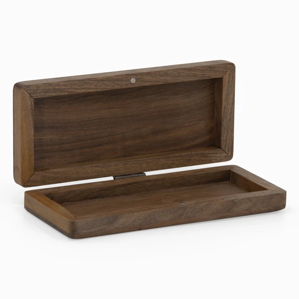 Woodsaka - Kapaklı Çanta İçi Kalemlik - Ceviz - 5