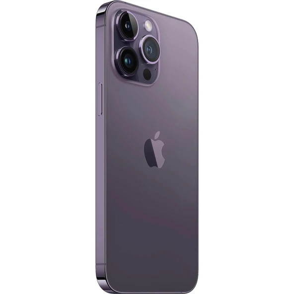 APPLE IPHONE 14 PRO DEEP PURPLE 128GB YENILENMIS B KALITE (12 AY GARANTILI) - Resim 3