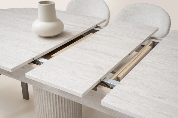 MİLANO AÇILIR MDF MASA+6 SANDALYE - Resim 5