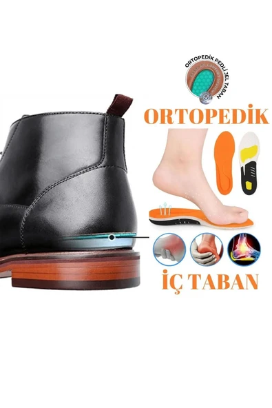 Roger Lacivert Süet Garantili Erkek Günlük Klasik Casual Rahat Ortopedik Ayakkabı ROGER-9168 - 4