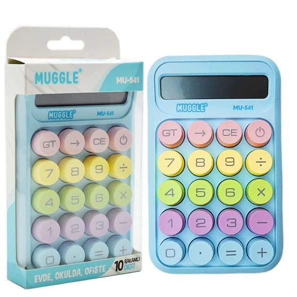 Muggle MU-541 Masaüstü 10 Haneli Pilli Hesap Makinesi - 3