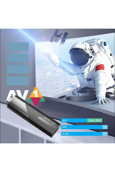 Choice Y10 ATV TV Stick Android 13 H618 Quad Core Cortex A53 HD 6K 2GB 16GB Voice Assistant Smart TV Box... - 5