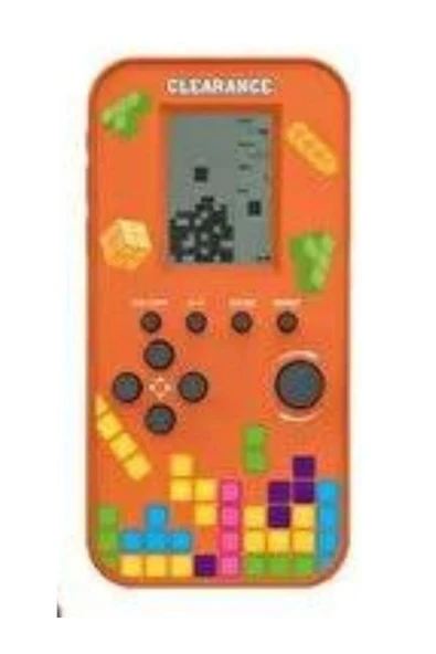 Smith Karışık Renkli 26 Oyun Mantık Zeka Oyuncağı Pilli Mini Nostaljik El Atarisi Tetris - 4
